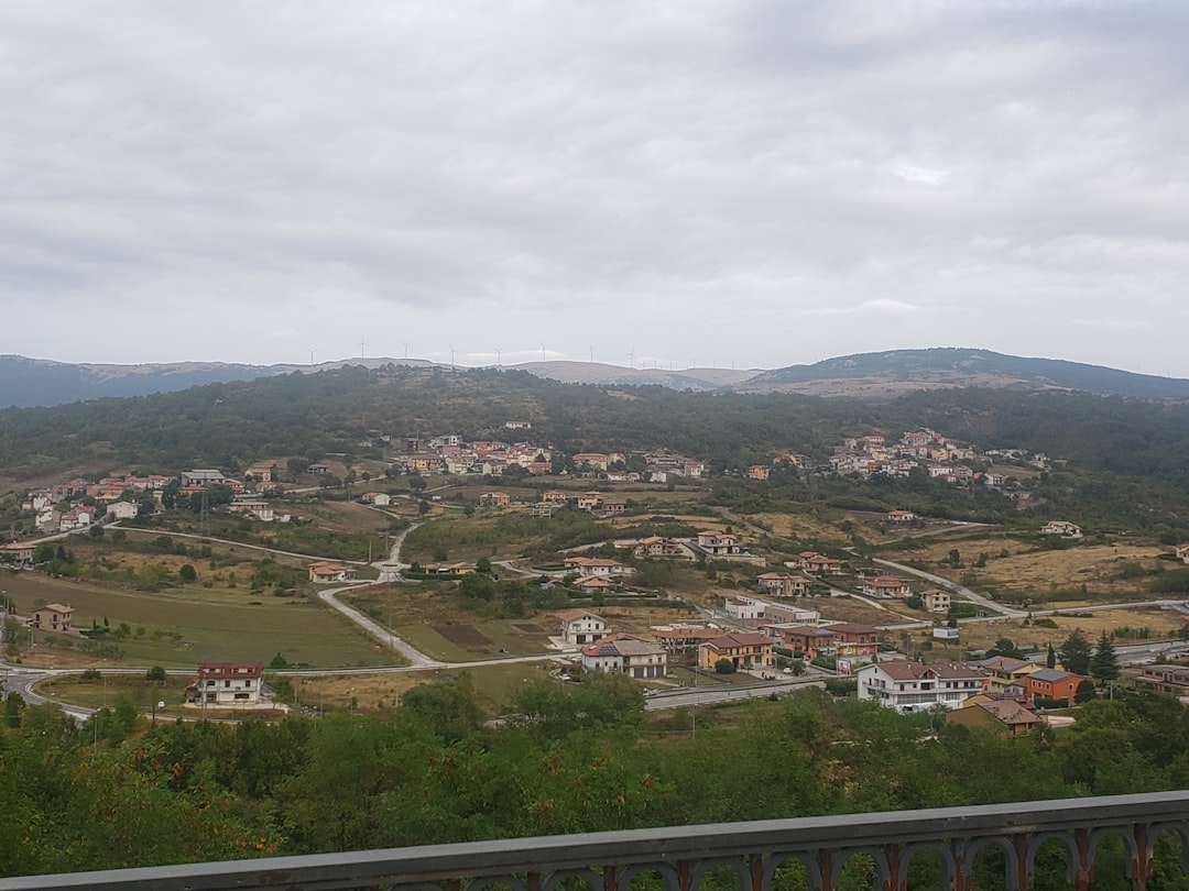 Hilltop village in Molise, southern Italy