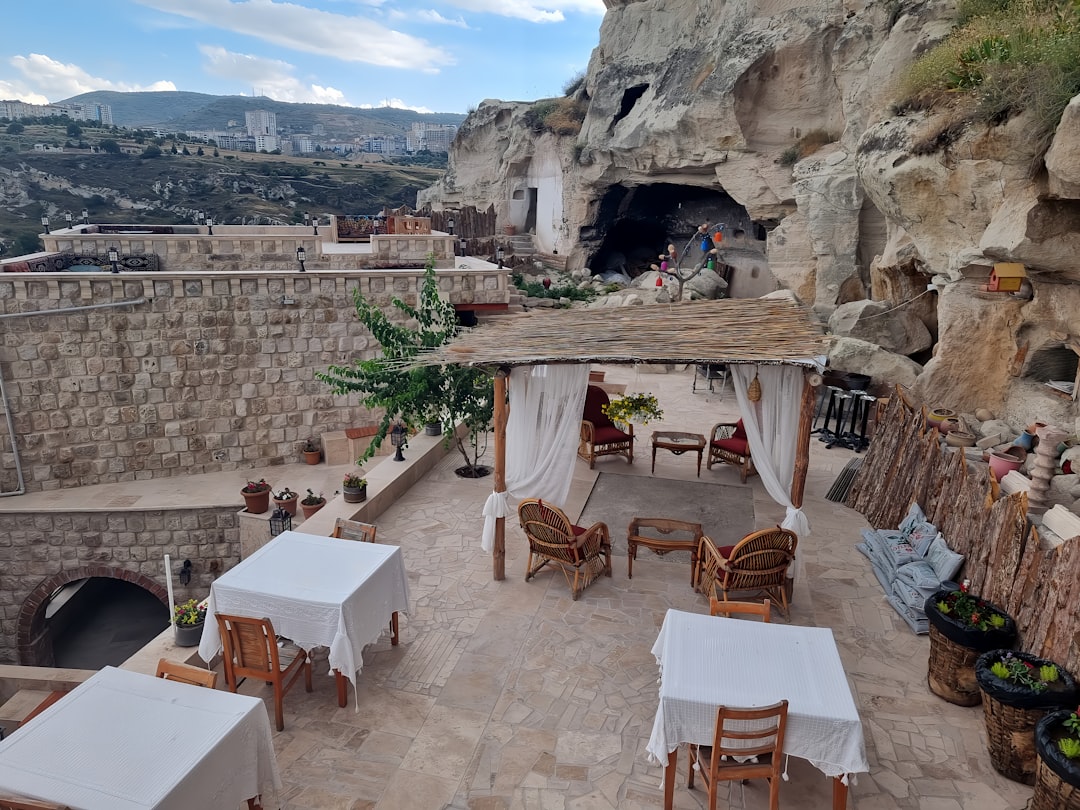 Small restaurant in the cave hotel in Cappadocia Find Your Next Adventure https://www.fitcationhq.com