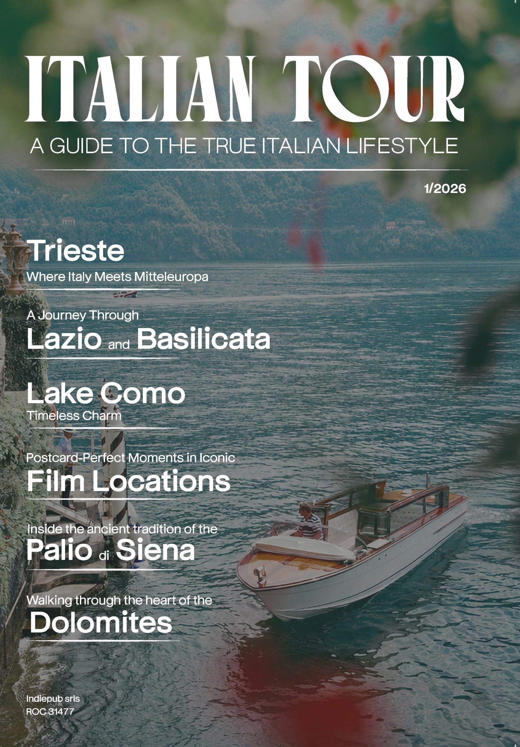 Italian Tour Magazine — Issue No. 1 cover